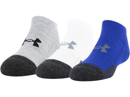 Under Armour Socks - Adult UA Performance Tech No Show 3PK Fashion