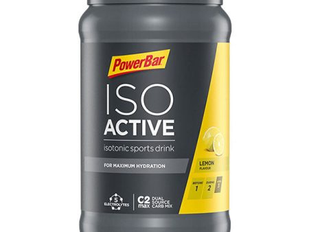 Boisson Isotonique ISO ACTIVE (1,32kg) - Citron Online