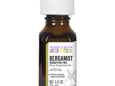 Aura Cacia Bergamot Oil 15ml Hot on Sale