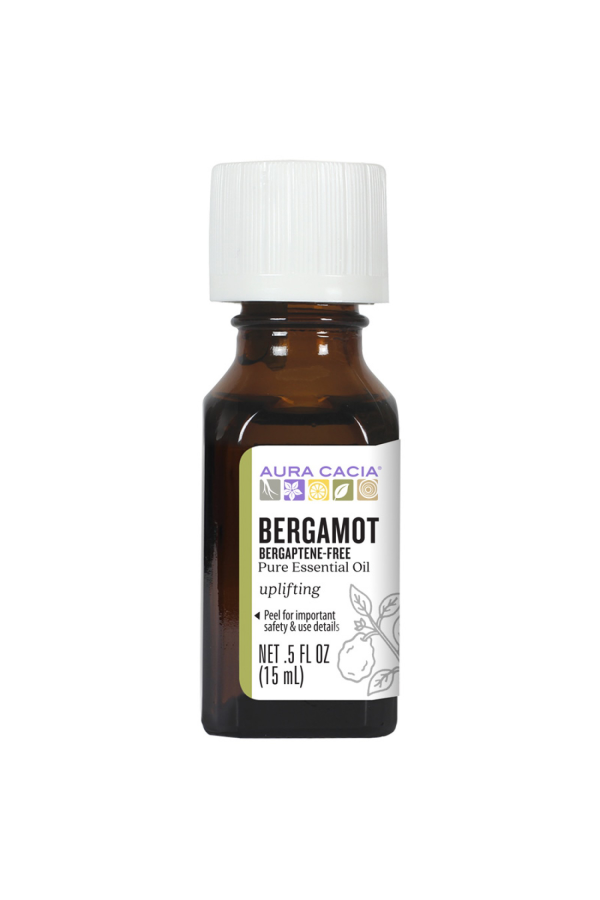 Aura Cacia Bergamot Oil 15ml Hot on Sale