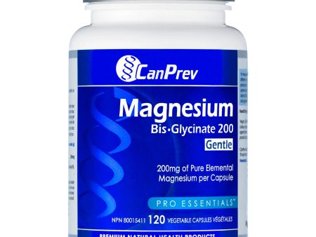 CanPrev Magnesium Bis-Glycinate 200 Gentle 120s Online now