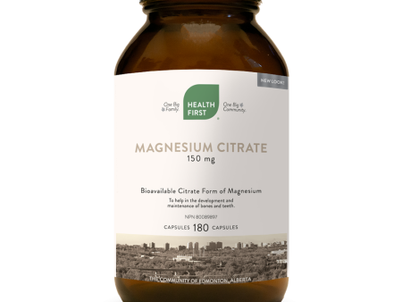 Health First Magnesium Citrate 180s For Sale