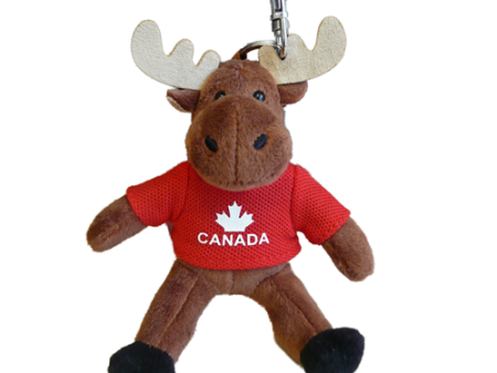 SAH Zipper Pull - Moose with Canada Red Sweater Discount