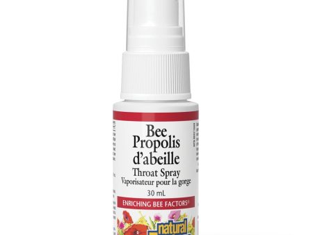 Natural Factors Bee Propolis Throat Spray 30ml Fashion