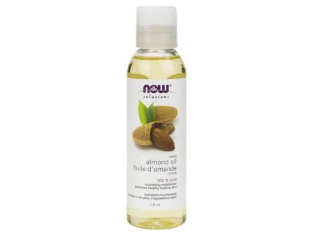 NOW 100% Pure Sweet Almond Oil 118ml on Sale