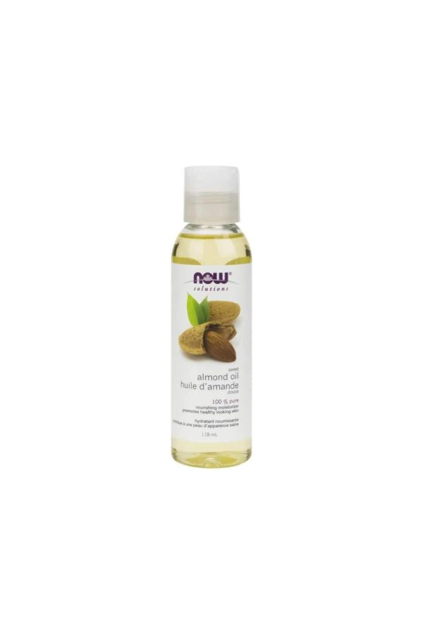 NOW 100% Pure Sweet Almond Oil 118ml on Sale