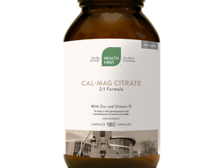 Health First Cal-Mag Citrate 180s Supply