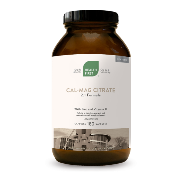 Health First Cal-Mag Citrate 180s Supply