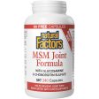 Natural Factors MSM Joint Formula 240s (180s + 60 FREE) Online