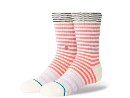 Stance Socks - Sunshine Stripe Combed Cotton Crew - Kids For Cheap