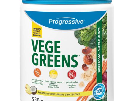 Progressive VegeGreen Pineapple Coconut 530g Online Sale