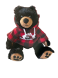 SAH 12  Cuddle Critter Black Bear w Richmond Olympic Oval Hoodie For Cheap