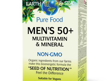 Whole Earth & Sea Men s 50+ Multivitamin & Mineral 120s Fashion