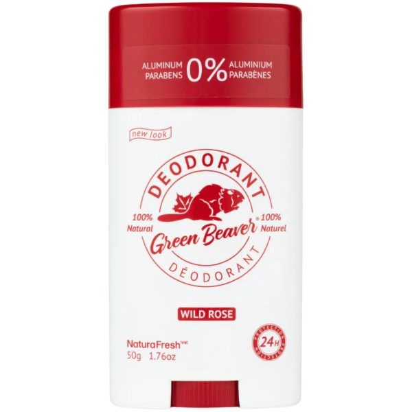 Green Beaver Natural Deodorant - Wild Rose 50g For Discount