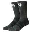 Stance Socks - Toronto Raptors Black Top Hot on Sale