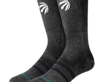 Stance Socks - Toronto Raptors Black Top Hot on Sale