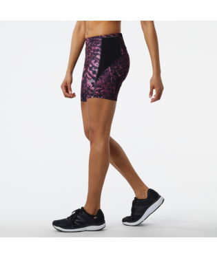 New Balance Shorts - Women s Impact Run Printed Fitted 5  Online now