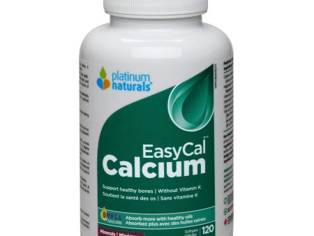 Platinum Naturals EasyCal Calcium 120s Online now