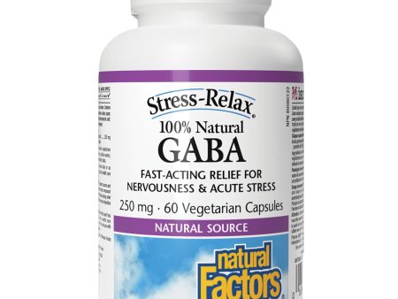 Natural Factors 100% Natural GABA 250 mg Capsules 60s Online