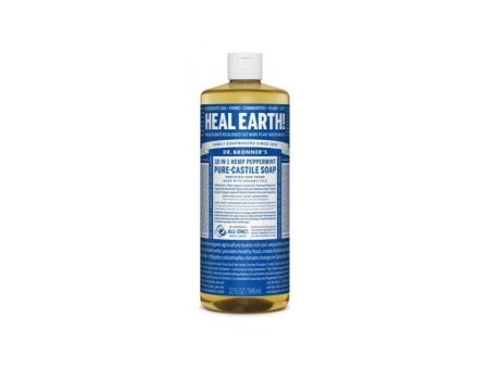 Dr Bronner s Castile Soap Peppermint 944ml on Sale