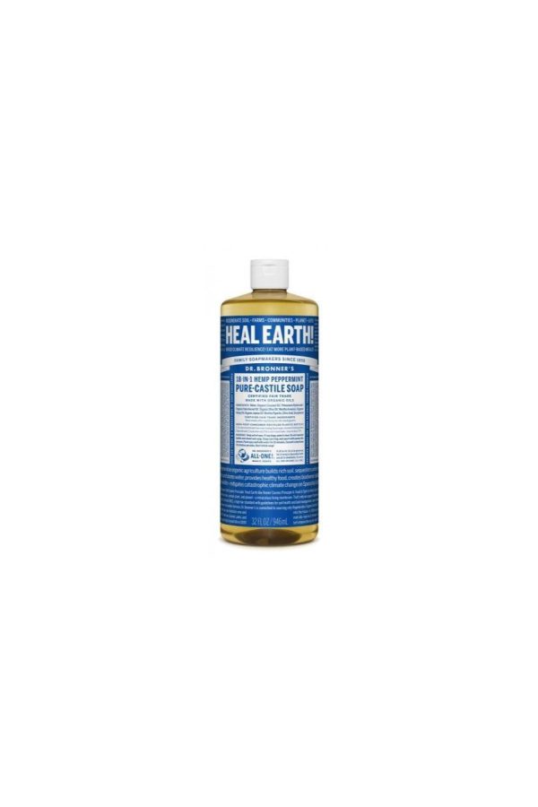 Dr Bronner s Castile Soap Peppermint 944ml on Sale