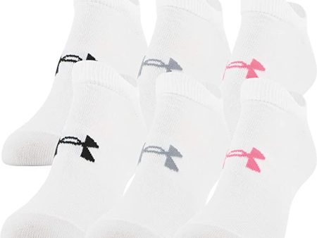 Under Armour Socks - Women s Light Weight No Show 6 Pack Fashion