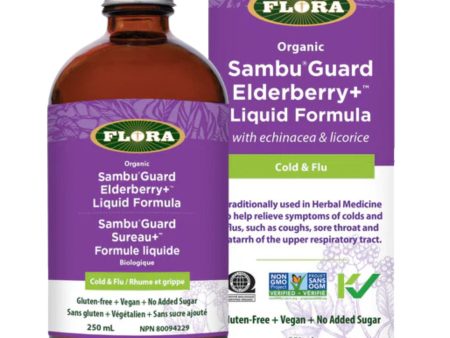 Flora Elderberry + Liquid Formula 250ml For Sale