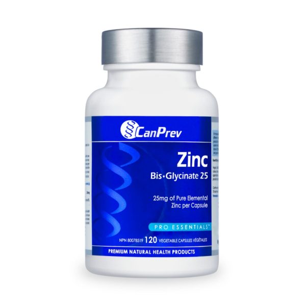 CanPrev Zinc Bis-Glycinate 25 120s For Discount