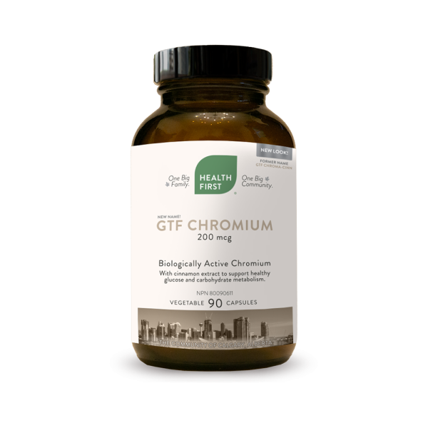 Health First GTF Chromium with Cinnamon 200mcg 90s Online Hot Sale