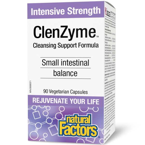 Natural Factors ClenZyme Intensive Strength 90s Hot on Sale