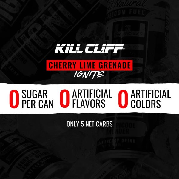 KILL CLIFF ENERGY Cherry Lime Grenade Online Hot Sale