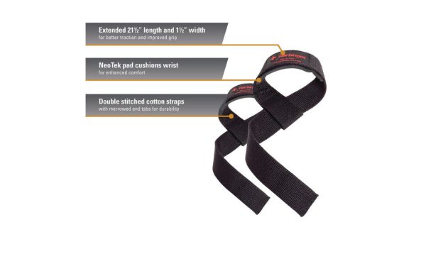 Harbinger Padded Cotton Lifting Straps 21  Discount