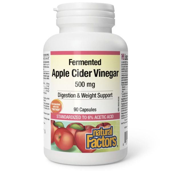 Natural Factors Apple Cider Vinegar 90s on Sale