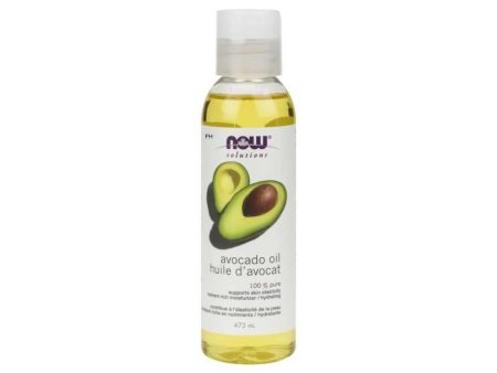 NOW 100% Pure Avocado Oil 473mL For Discount