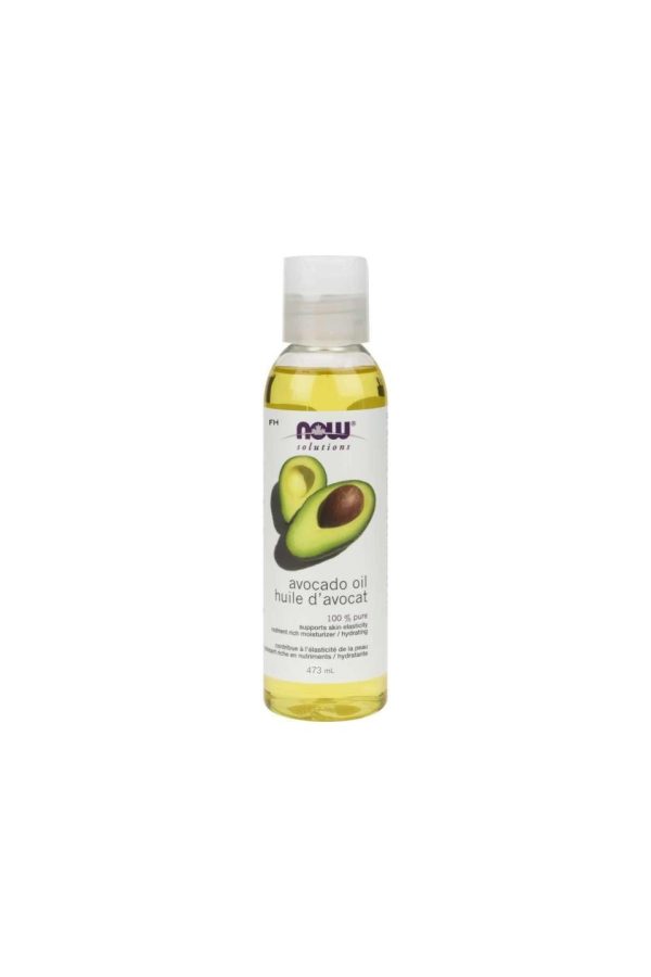 NOW 100% Pure Avocado Oil 473mL For Discount