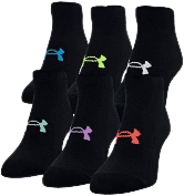 Under Armour Socks - Women s Essential No Show 6 Pack Sale