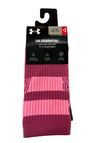 Under Armour Socks - Women s Lightweight Mid Crew 3 pack Online