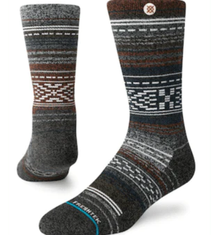 Stance Socks - Windy Peaks Wool Blend Crew Fashion