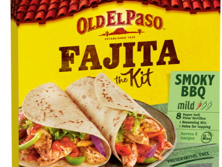 Old El Paso Smoky BBQ Fajita Kit, 4 x 500g Online Hot Sale