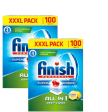 Finish Powerball All In 1 Lemon Sparkle Dishwasher Tablets Pack of 2 x 100 Pack For Discount