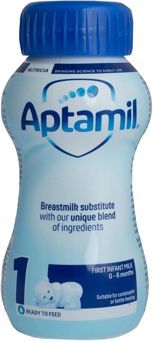 Aptamil First Milk Ready to Feed Infant Milk 12x200ml For Discount